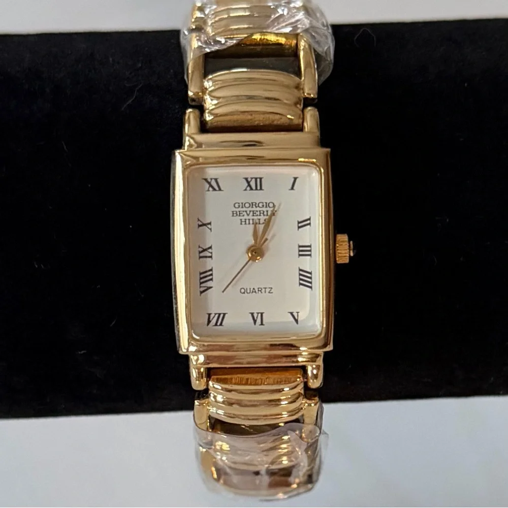 Giorgio Beverly Hills Women’s Quartz Gold-Tone Watch